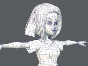 base womanv05 clothing v01 3D Model