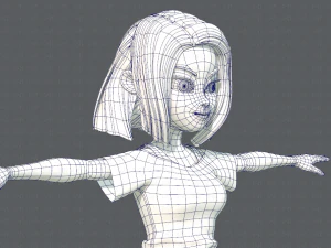 base womanv05 clothing v01 3D Model