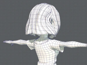 base womanv05 clothing v01 3D Model