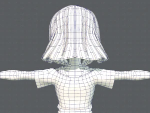 base womanv05 clothing v01 3D Model