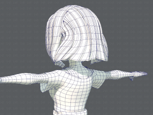 base womanv05 clothing v01 3D Model