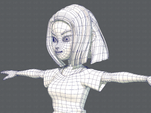 base womanv05 clothing v01 3D Model