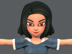 base womanv05 clothing v01 3D Model