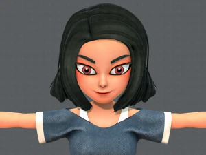 base womanv05 clothing v01 3D Model