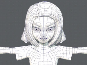 base womanv05 clothing v01 3D Model