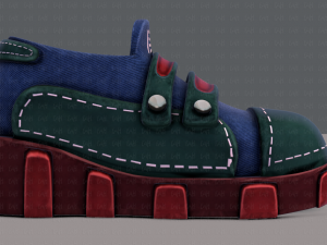 shoes cartoonv33 Modelo 3D
