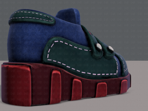 shoes cartoonv33 Modelo 3D