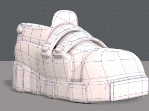 shoes cartoonv33 Modelo 3D