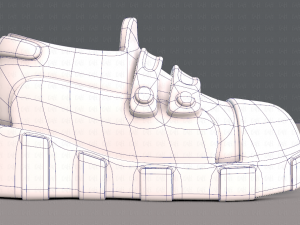 shoes cartoonv33 Modelo 3D