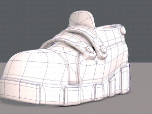 shoes cartoonv33 Modelo 3D