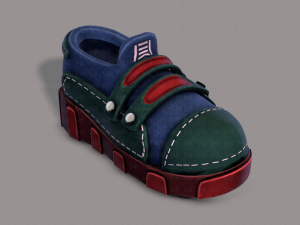 shoes cartoonv33 Modelo 3D
