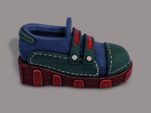 shoes cartoonv33 Modelo 3D