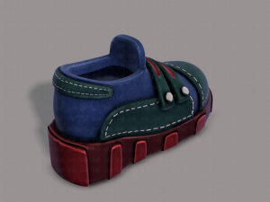 shoes cartoonv33 Modelo 3D