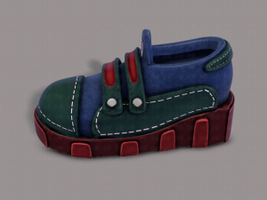 shoes cartoonv33 Modelo 3D