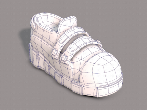 shoes cartoonv33 Modelo 3D