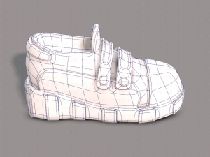 shoes cartoonv33 Modelo 3D
