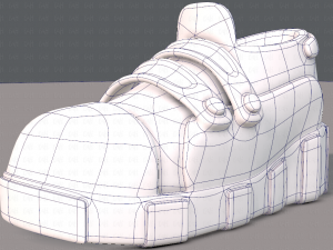 shoes cartoonv33 Modelo 3D
