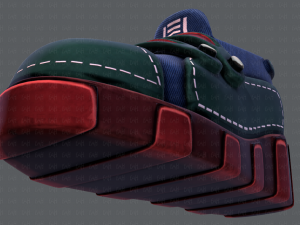 shoes cartoonv33 Modelo 3D