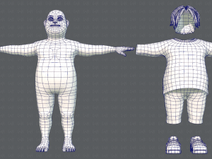 base manv05 clothing v01 3Dモデル