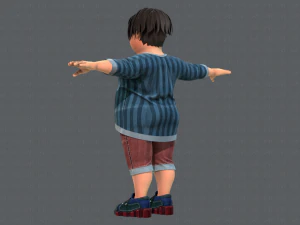 base manv05 clothing v01 3D Model