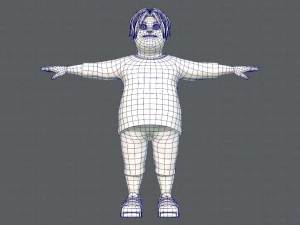base manv05 clothing v01 3D Model