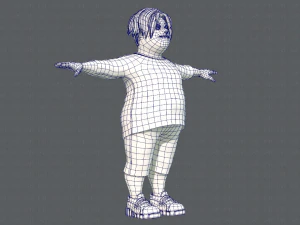 base manv05 clothing v01 3D Model
