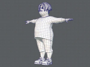 base manv05 clothing v01 3D Model