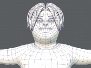 base manv05 clothing v01 3D Model