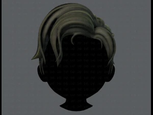 3d hair style for boy v44 3D Model