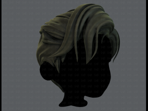 3d hair style for boy v44 Modello 3D