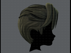 3d hair style for boy v44 Modello 3D
