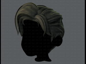 3d hair style for boy v44 Modello 3D