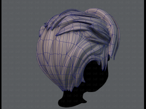 3d hair style for boy v44 Modello 3D