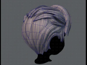 3d hair style for boy v44 3D Model