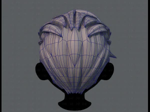 3d hair style for boy v44 3D Model