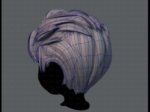 3d hair style for boy v44 Modello 3D