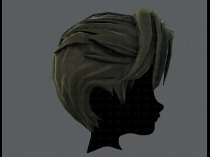 3d hair style for boy v44 3D Model
