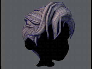 3d hair style for boy v44 Modello 3D