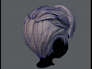 3d hair style for boy v44 Modello 3D