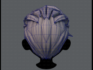 3d hair style for boy v44 Modello 3D