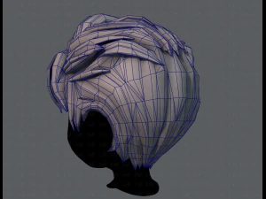 3d hair style for boy v44 3D Model