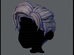 3d hair style for boy v44 3D Model