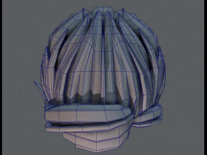 3d hair style for boy v44 3D Model