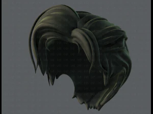 3d hair style for boy v44 3D Model