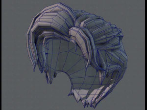 3d hair style for boy v44 3D Model