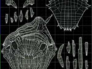 3d hair style for boy v44 3D Model