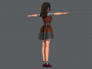 base womanv06 clothing v01 Modèle 3D