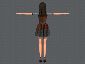 base womanv06 clothing v01 Modèle 3D