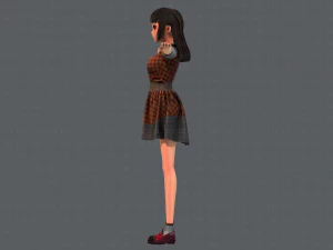 base womanv06 clothing v01 3D Model
