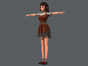 base womanv06 clothing v01 Modèle 3D